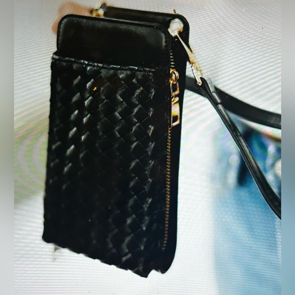 Woven Double Duty Phone Bag by Pretty Simple